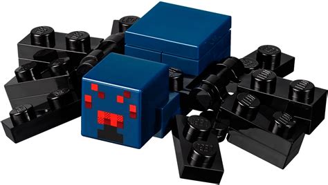 minecraft spider lego instructions|lego minecraft cave spider.